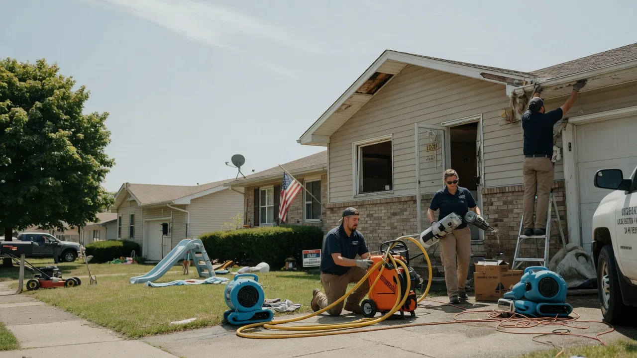 Water Damage Restoration in Bridgeport, OH near me
